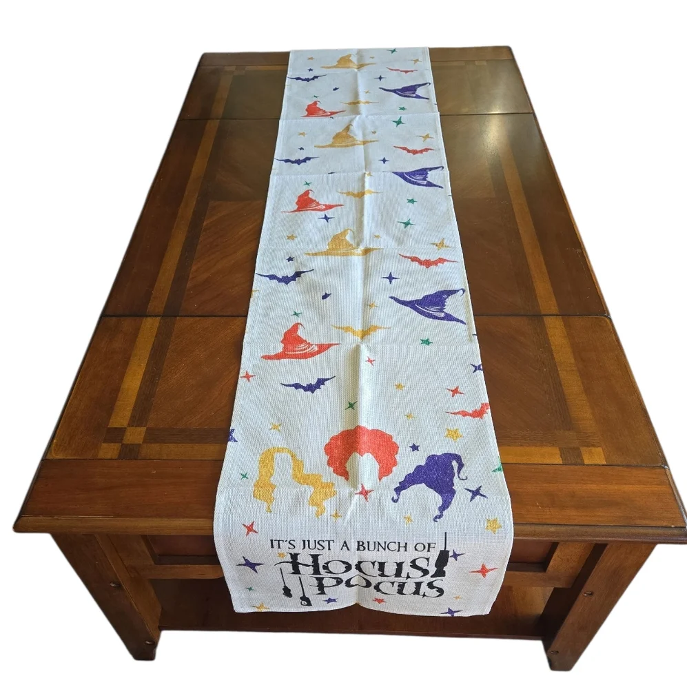 Hocus Pocus Halloween Table Runner